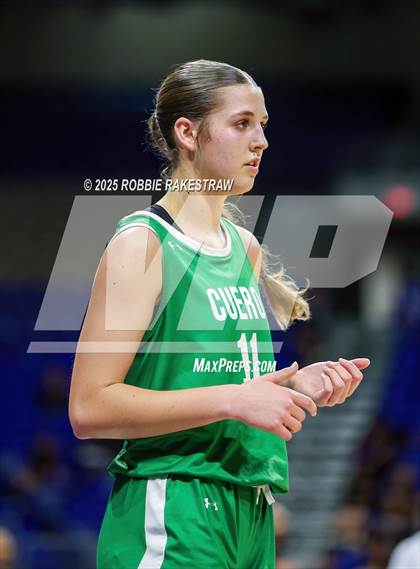 Thumbnail 1 in Cuero vs. Lincoln (UIL 4A Basketball Division II Final) photogallery.