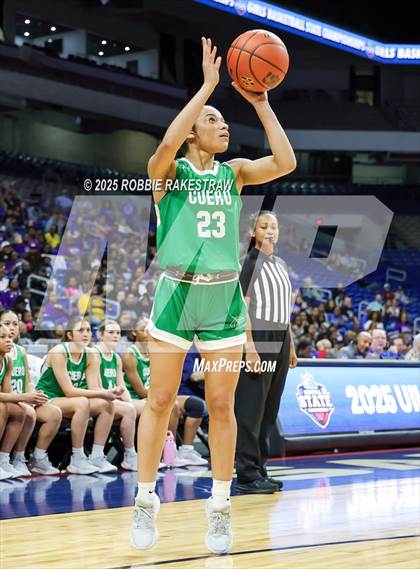 Thumbnail 1 in Cuero vs. Lincoln (UIL 4A Basketball Division II Final) photogallery.
