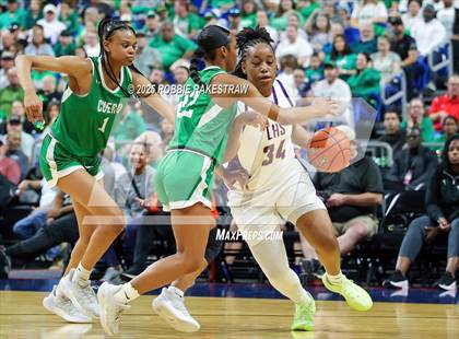 Thumbnail 2 in Cuero vs. Lincoln (UIL 4A Basketball Division II Final) photogallery.