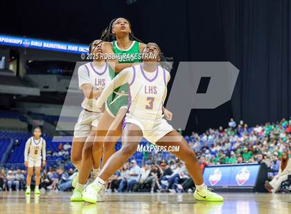 Thumbnail 3 in Cuero vs. Lincoln (UIL 4A Basketball Division II Final) photogallery.