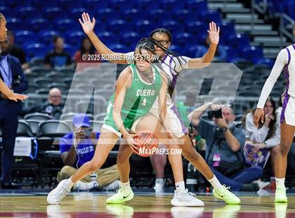 Thumbnail 2 in Cuero vs. Lincoln (UIL 4A Basketball Division II Final) photogallery.
