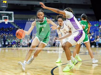 Thumbnail 1 in Cuero vs. Lincoln (UIL 4A Basketball Division II Final) photogallery.