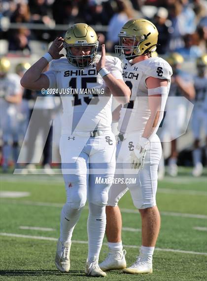 Thumbnail 3 in Greenwood vs. Shiloh Christian (AAA 6A State Final) photogallery.