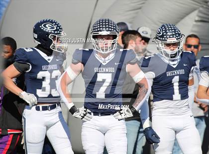Thumbnail 3 in Greenwood vs. Shiloh Christian (AAA 6A State Final) photogallery.