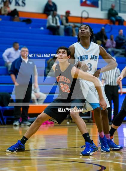 Thumbnail 3 in Marlboro Central vs. John Jay (Officials vs Cancer) photogallery.