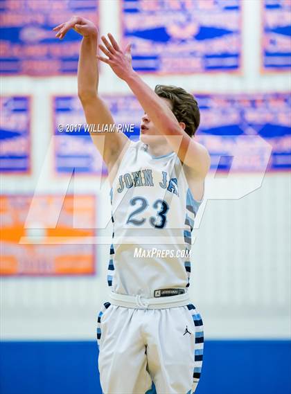 Thumbnail 3 in Marlboro Central vs. John Jay (Officials vs Cancer) photogallery.