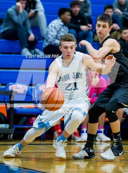 Thumbnail 3 in Marlboro Central vs. John Jay (Officials vs Cancer) photogallery.