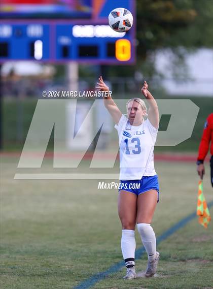 Thumbnail 2 in Mooresville vs. Marvin Ridge (NCHSAA 4A West Regional Final) photogallery.
