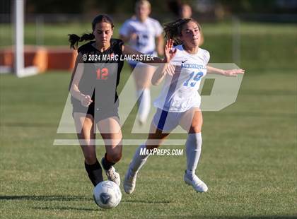 Thumbnail 3 in Mooresville vs. Marvin Ridge (NCHSAA 4A West Regional Final) photogallery.