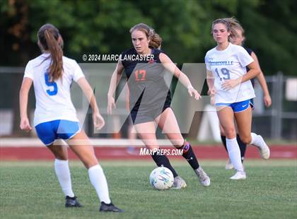 Thumbnail 2 in Mooresville vs. Marvin Ridge (NCHSAA 4A West Regional Final) photogallery.
