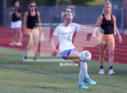 Thumbnail 2 in Mooresville vs. Marvin Ridge (NCHSAA 4A West Regional Final) photogallery.