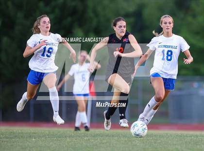 Thumbnail 1 in Mooresville vs. Marvin Ridge (NCHSAA 4A West Regional Final) photogallery.