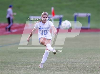 Thumbnail 3 in Mooresville vs. Marvin Ridge (NCHSAA 4A West Regional Final) photogallery.