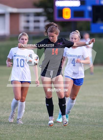 Thumbnail 1 in Mooresville vs. Marvin Ridge (NCHSAA 4A West Regional Final) photogallery.