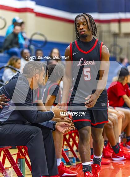 Thumbnail 2 in Little Cypress-Mauriceville vs Kountze (Hardin-Jefferson Tournament) photogallery.