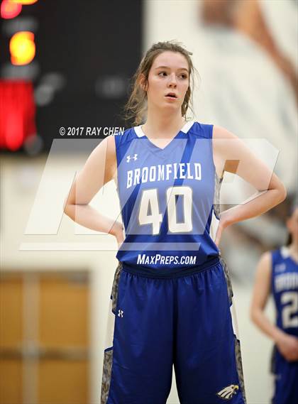 Thumbnail 3 in Dakota Ridge vs. Broomfield (Castle View/ThunderRidge Tip-Off Tourney) photogallery.