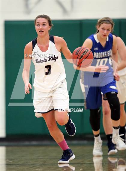 Thumbnail 3 in Dakota Ridge vs. Broomfield (Castle View/ThunderRidge Tip-Off Tourney) photogallery.