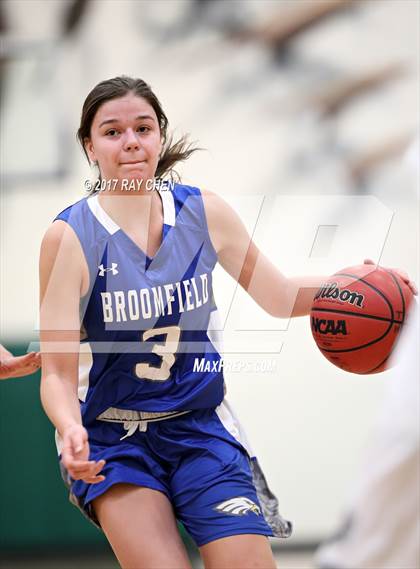 Thumbnail 3 in Dakota Ridge vs. Broomfield (Castle View/ThunderRidge Tip-Off Tourney) photogallery.