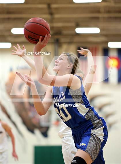 Thumbnail 3 in Dakota Ridge vs. Broomfield (Castle View/ThunderRidge Tip-Off Tourney) photogallery.