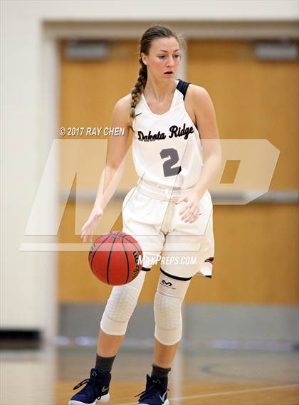 Thumbnail 1 in Dakota Ridge vs. Broomfield (Castle View/ThunderRidge Tip-Off Tourney) photogallery.