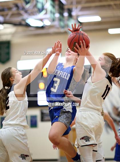 Thumbnail 3 in Dakota Ridge vs. Broomfield (Castle View/ThunderRidge Tip-Off Tourney) photogallery.