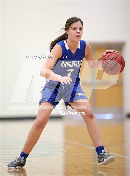 Thumbnail 2 in Dakota Ridge vs. Broomfield (Castle View/ThunderRidge Tip-Off Tourney) photogallery.