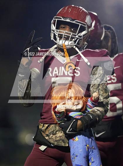 Thumbnail 3 in Raines vs. Riverside (FHSAA 2M Regional Semifinal) photogallery.