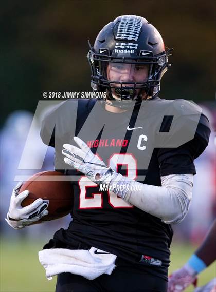 Thumbnail 1 in Rich Central @ Highland (IHSA 5A 1st Round Playoff) photogallery.