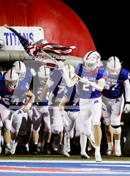 Thumbnail 2 in Seton Catholic @ Arcadia (AIA 4A Round 1 Playoff) photogallery.