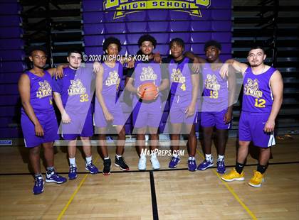 Thumbnail 1 in Lynwood Varsity Basketball Photo Shoot photogallery.