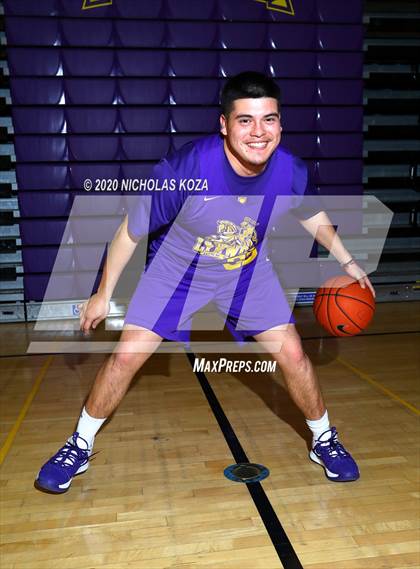 Thumbnail 1 in Lynwood Varsity Basketball Photo Shoot photogallery.