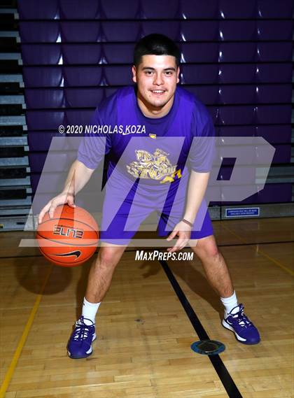 Thumbnail 2 in Lynwood Varsity Basketball Photo Shoot photogallery.