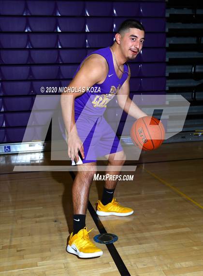 Thumbnail 3 in Lynwood Varsity Basketball Photo Shoot photogallery.