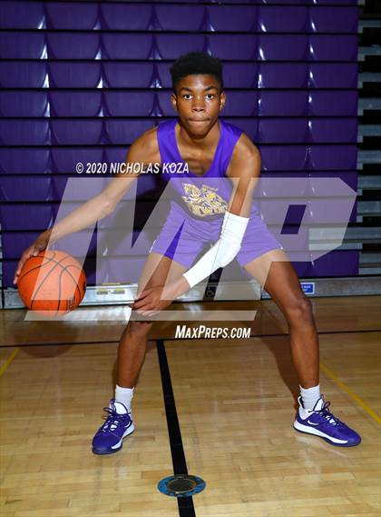 Thumbnail 3 in Lynwood Varsity Basketball Photo Shoot photogallery.