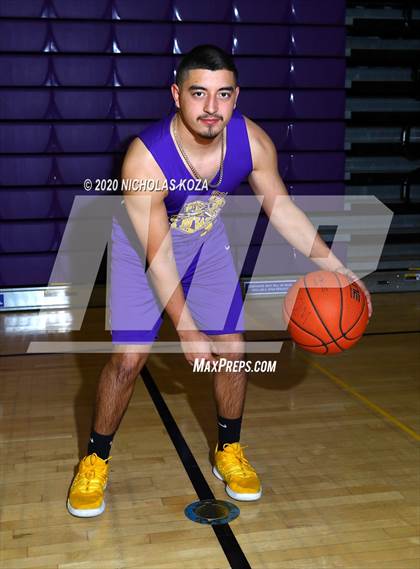 Thumbnail 2 in Lynwood Varsity Basketball Photo Shoot photogallery.