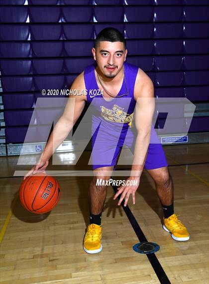 Thumbnail 2 in Lynwood Varsity Basketball Photo Shoot photogallery.