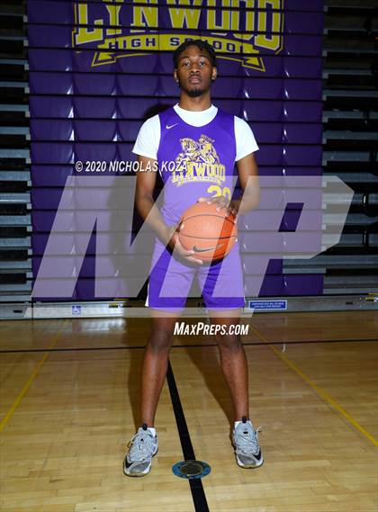 Thumbnail 1 in Lynwood Varsity Basketball Photo Shoot photogallery.