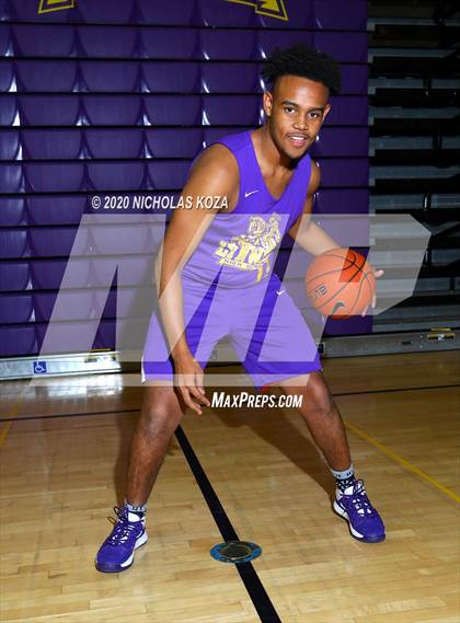 Thumbnail 1 in Lynwood Varsity Basketball Photo Shoot photogallery.