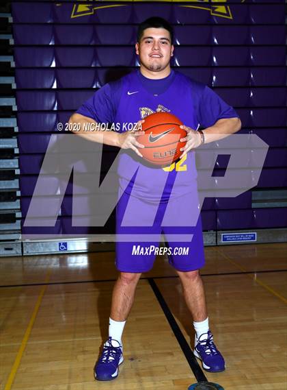 Thumbnail 2 in Lynwood Varsity Basketball Photo Shoot photogallery.