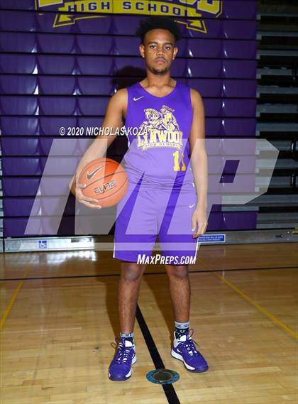 Thumbnail 2 in Lynwood Varsity Basketball Photo Shoot photogallery.