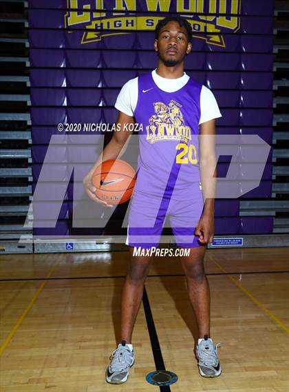 Thumbnail 3 in Lynwood Varsity Basketball Photo Shoot photogallery.