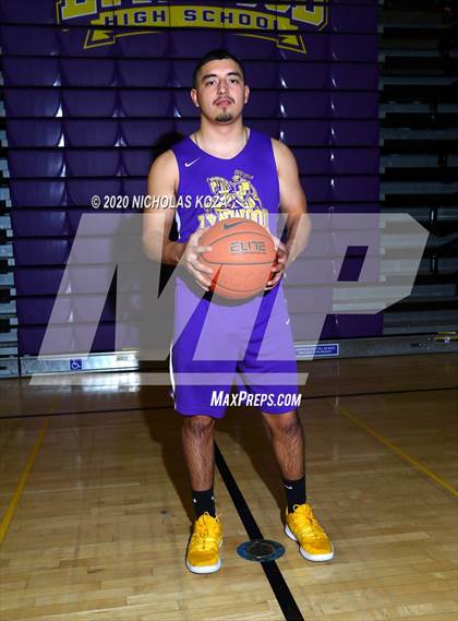 Thumbnail 2 in Lynwood Varsity Basketball Photo Shoot photogallery.