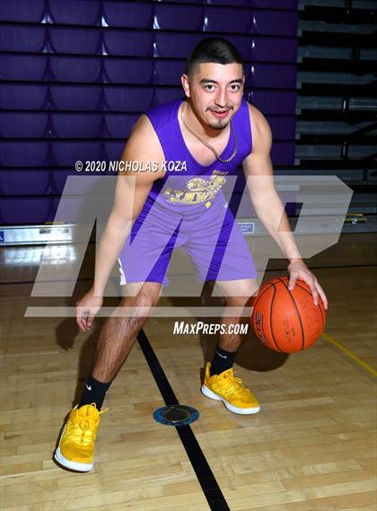 Thumbnail 3 in Lynwood Varsity Basketball Photo Shoot photogallery.