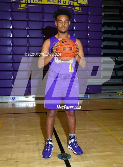 Thumbnail 2 in Lynwood Varsity Basketball Photo Shoot photogallery.