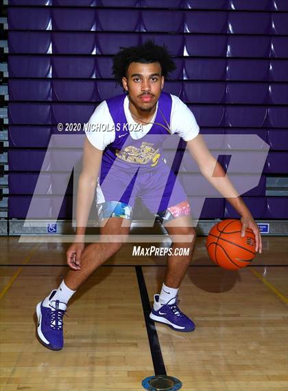 Thumbnail 2 in Lynwood Varsity Basketball Photo Shoot photogallery.