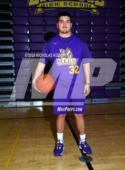 Thumbnail 3 in Lynwood Varsity Basketball Photo Shoot photogallery.