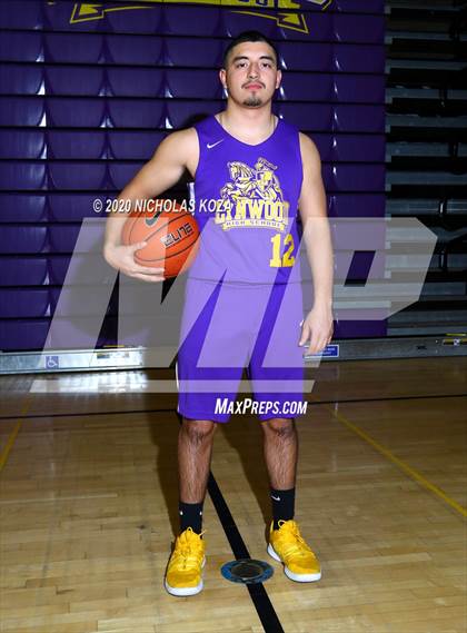 Thumbnail 1 in Lynwood Varsity Basketball Photo Shoot photogallery.