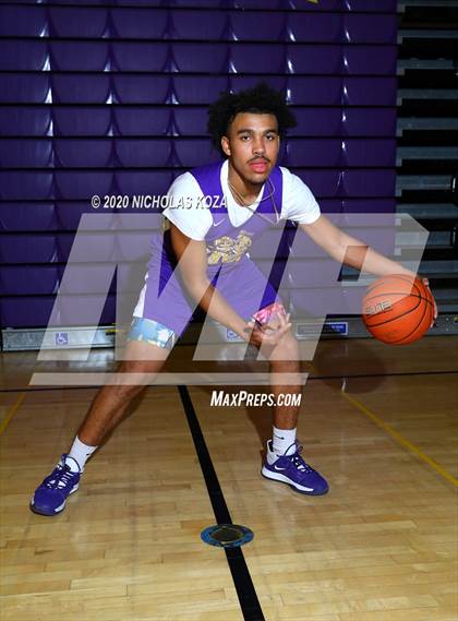 Thumbnail 2 in Lynwood Varsity Basketball Photo Shoot photogallery.