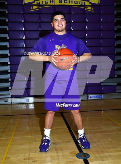 Thumbnail 3 in Lynwood Varsity Basketball Photo Shoot photogallery.