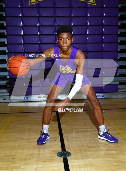 Thumbnail 1 in Lynwood Varsity Basketball Photo Shoot photogallery.
